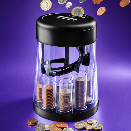 Digital coin counter - digital, sorter