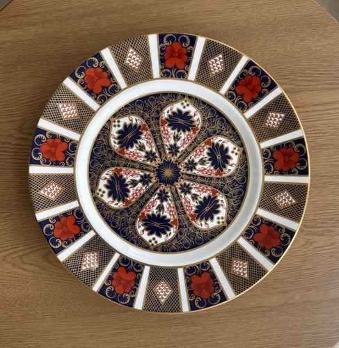 Royal crown derby old - crown, imari