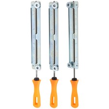 2 Pack 4/4.5/4.8mm Chain saw Sharpener Kit File Holder and Plastic Handle
