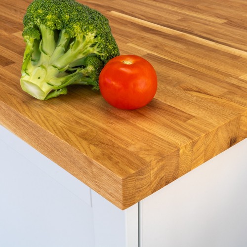 Oak kitchen worktop solid - kitchen,