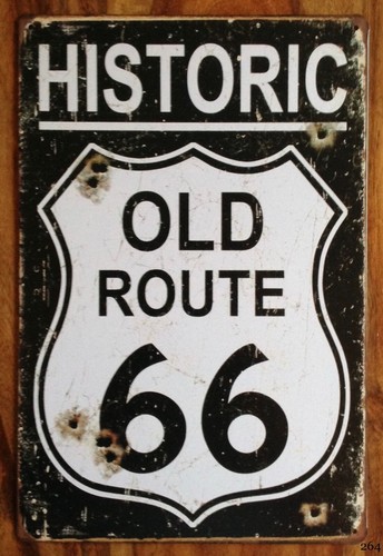 Retro american vintage route - american,