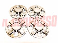 Hub Cap Wheel Rims Covers Fiat 127 - 128 Chrome Original