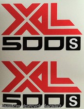HONDA XL500S SIDE PANEL DECALS