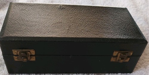 Vintage black leatherette - vintage,