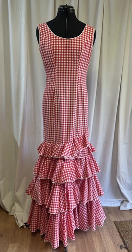 Vintage spanish flamenco dress - vintage,