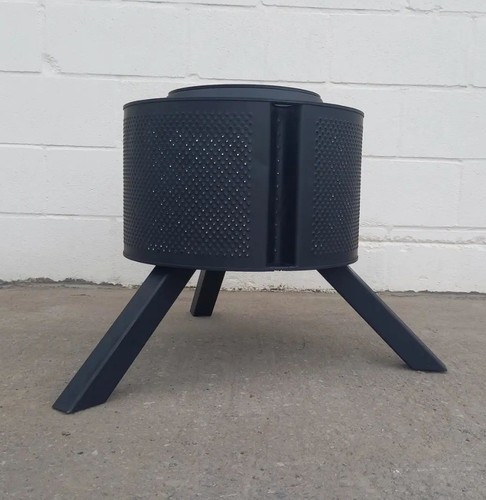 Fire pit drum with - legs,