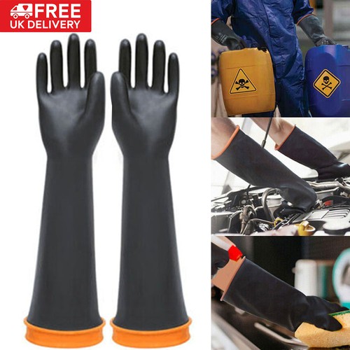 Pair ppe latex - ppe, gauntlets