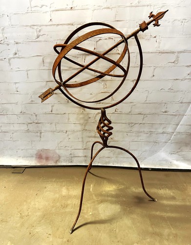 Tall garden art sundial - art,