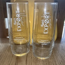 Carlsberg Export Pint Glasses
