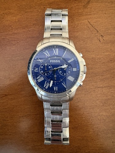 Fossil grant men chronograph - fossil, men's