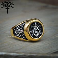 Masonic G Ring Freemason Men