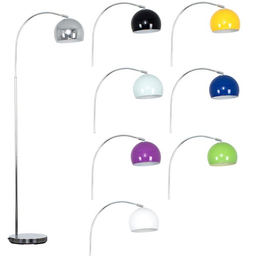 Curved floor lamp standard - curved,