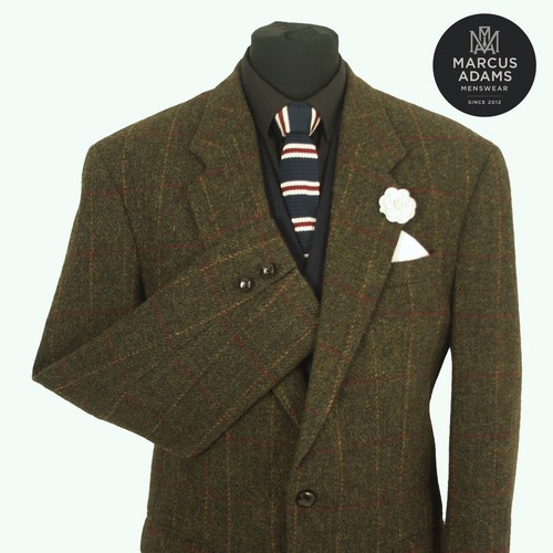 Harris tweed jacket blazer 44r - harris,