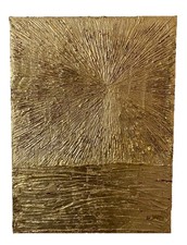 Textured Gold leaf Canvas -