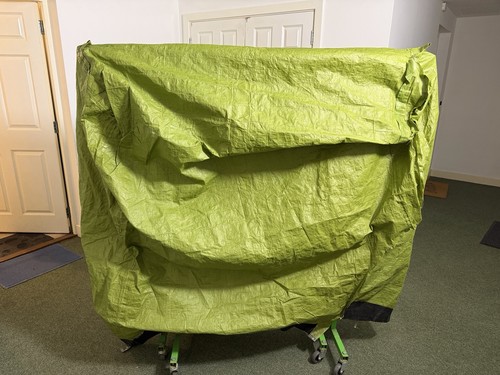 Table tennis - table, tarpaulin