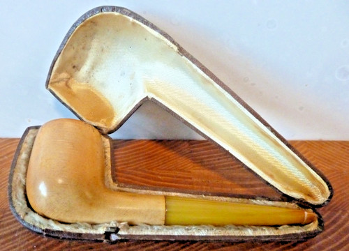 Vintage meerschaum pipe in - pipe,