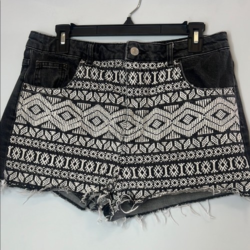 Topshop black cream - topshop, aztec