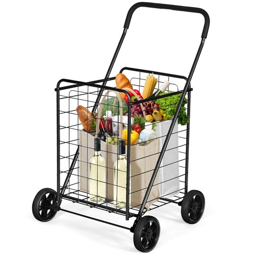 Folding shopping cart - folding,
