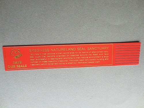 Leather bookmark skegness - leather,