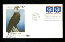 US FDC #O136 Gill Craft 1985