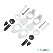 Armitage Shanks S972701 Orion Gemini White Replacement Toilet WC Seat Hinge Set