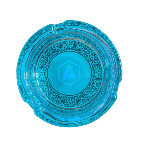 Glass ashtray cigarette - ashtray,