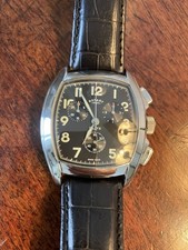 Vintage Rotary Elite Chronograph Watch. Box with Paper Inserts. Unused.