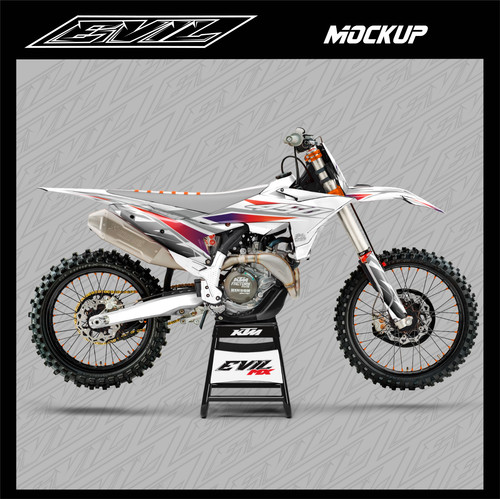 Custom graphics kit ktm sx - graphics,