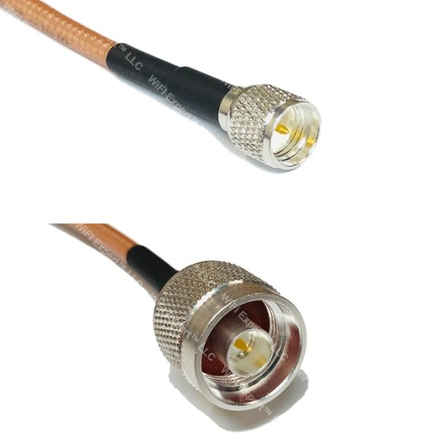 Rg400 silver mini uhf - mini, male