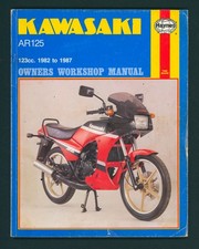 Kawasaki AR125 (82-87) Haynes Shop Manual Repair Book AR 125 Junior Sports FX98