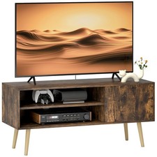 Rustic Brown Retro TV Stand