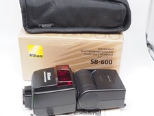 Nikon SB-600 Flash gun bounce Speedlight Exc+ Boxed, for DSLR Digital camera