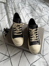 RICK OWENS LEATHER CLASSIC LOW