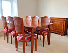 Selva Italian Made Extendable Dining Table and 6 chairs .