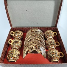 Greek Hand Painted Demitasse