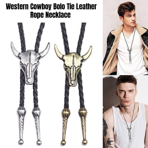 Western cowboy bolo tie - bolo,
