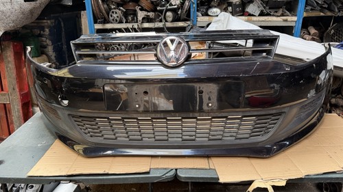 Polo front bumper black - vw,