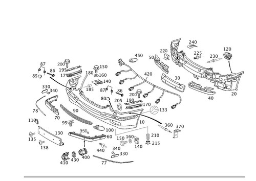 Mercedes benz genuine - mercedes-benz, rail