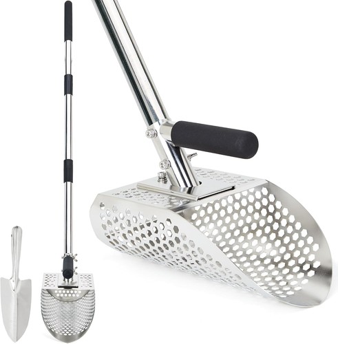 Sand scoop for metal - sand, detecting