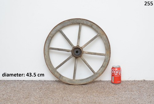 Vintage old wooden cart wagon