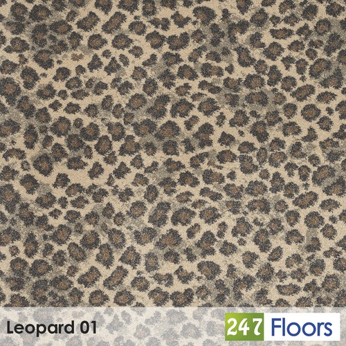 Leopard patterned wilton - leopard,