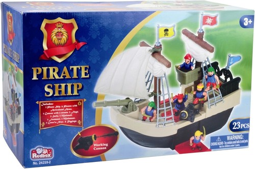 Redbox pirate ship playset - pirate,