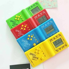 Tetris Handheld Game Console - Classic Fun Puzzle Nostalgic Games - Large Screen