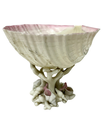 Belleek cardium shell - belleek, "cardium