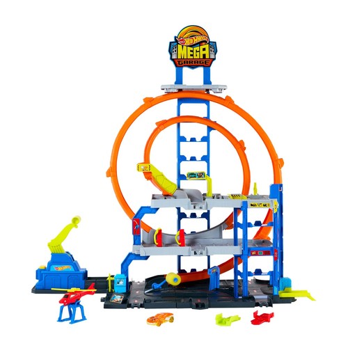 Hot wheels mega - wheels, garage