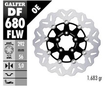 Galfer Floating Wavy  Front