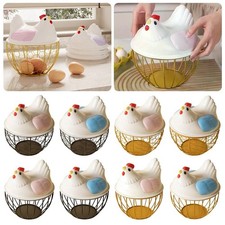 1Pcs Iron Chicken Egg Basket
