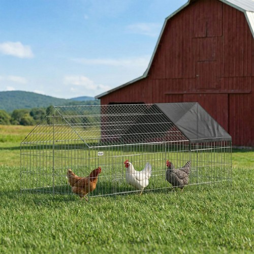 Pawhut chicken run - chicken,