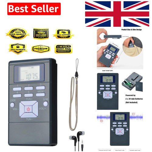 Lightweight battery powered - battery-powered, fm