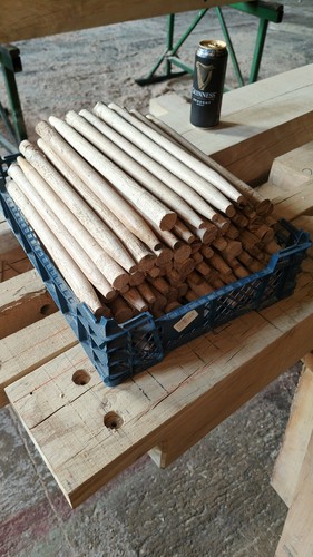 Oak timber frame pegs 300mm - oak,